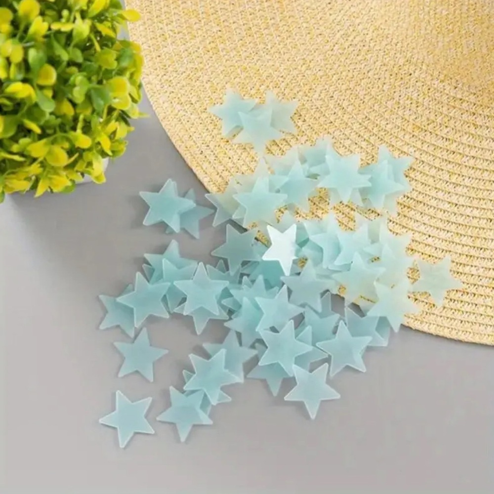 Glow in the Dark Star Wall Stickers